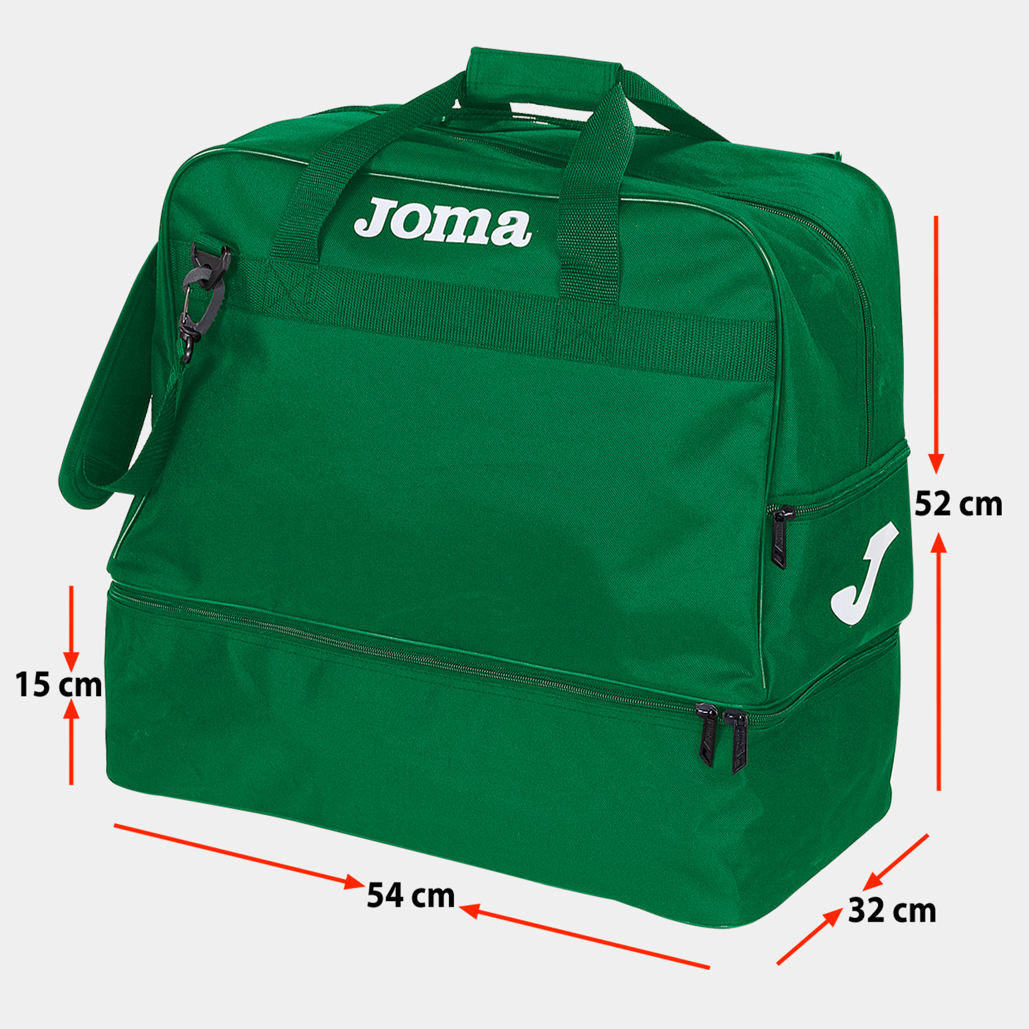 BOLSA DE DEPORTE EXTRA-GRANDE TRAINING III VERDE — JOMA — 400008.450