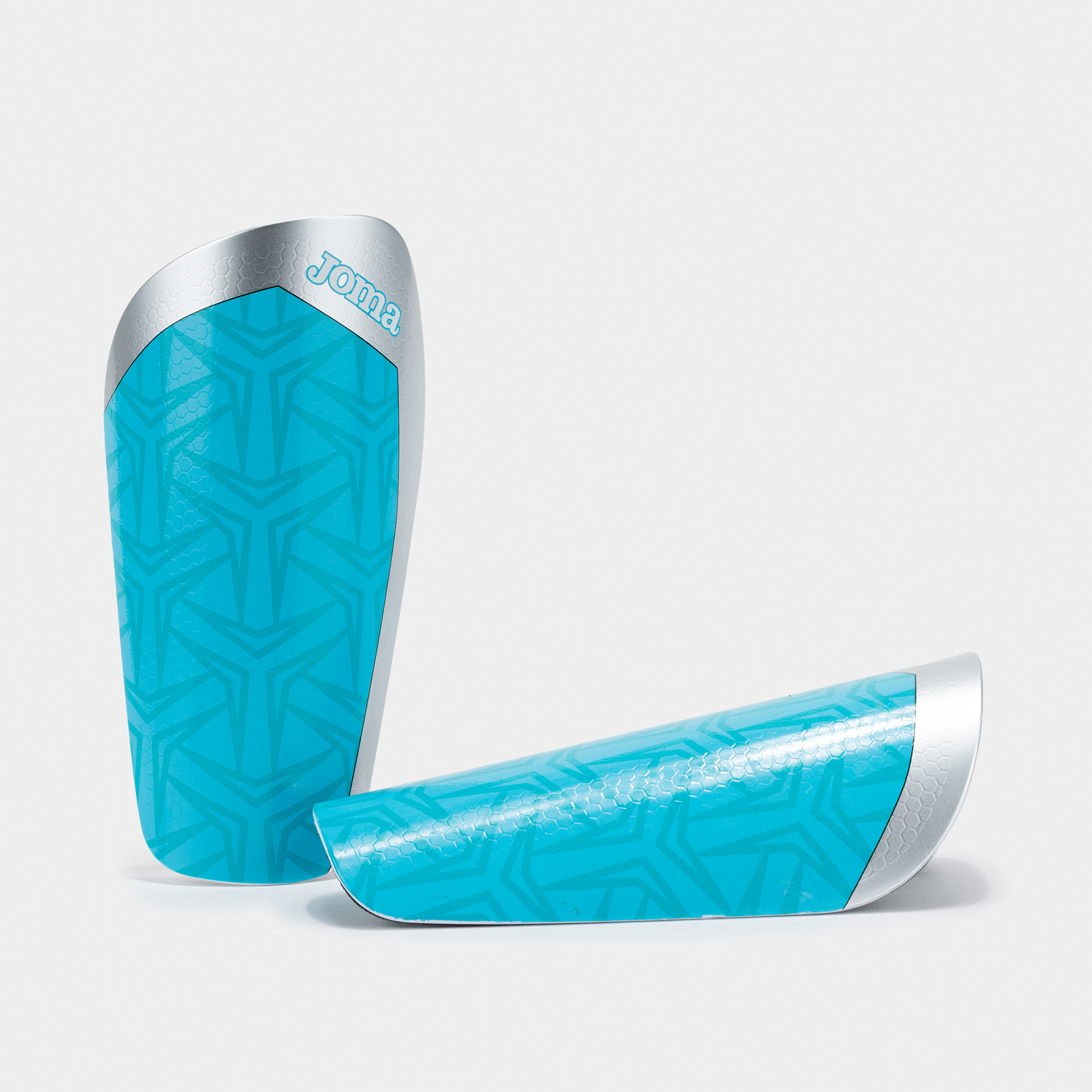 ESPINILLERAS SPIDER PLATA TURQUESA FLÚOR — JOMA — 401936.012