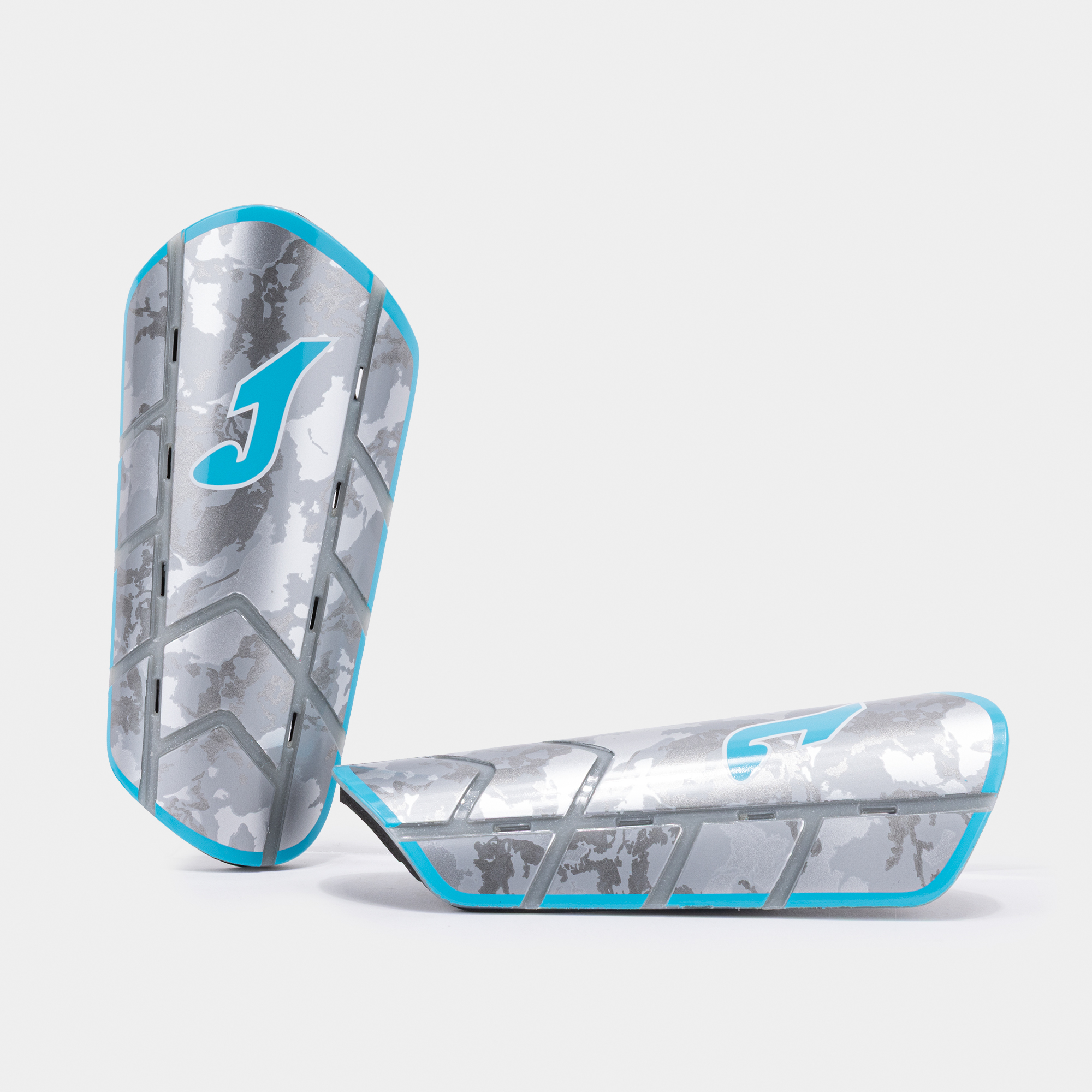 ESPINILLERAS PANTHER PLATA TURQUESA FLÚOR — JOMA — 401941.265