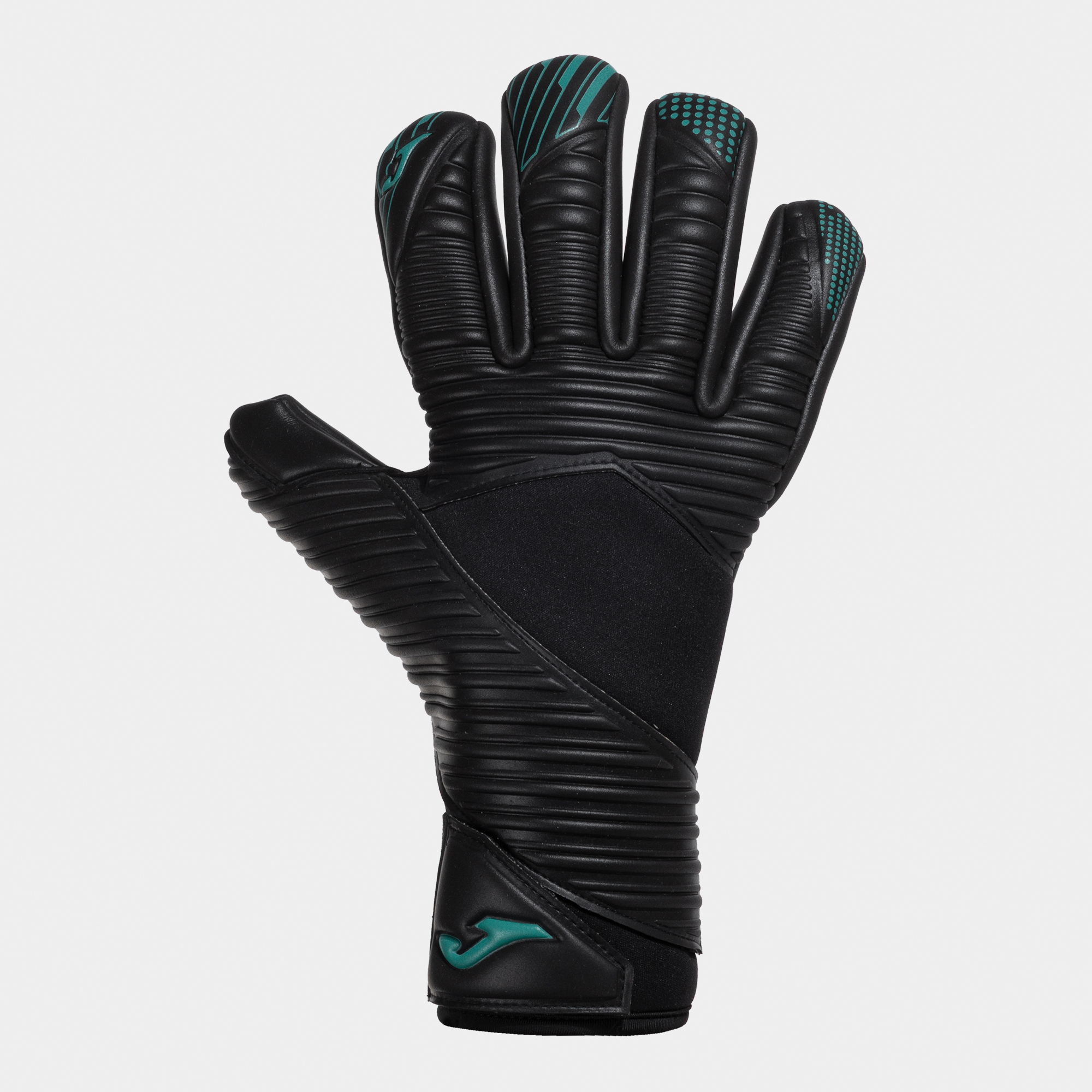 GUANTES PORTERO AREA TECH NEGRO TURQUESA — JOMA — 401944.116