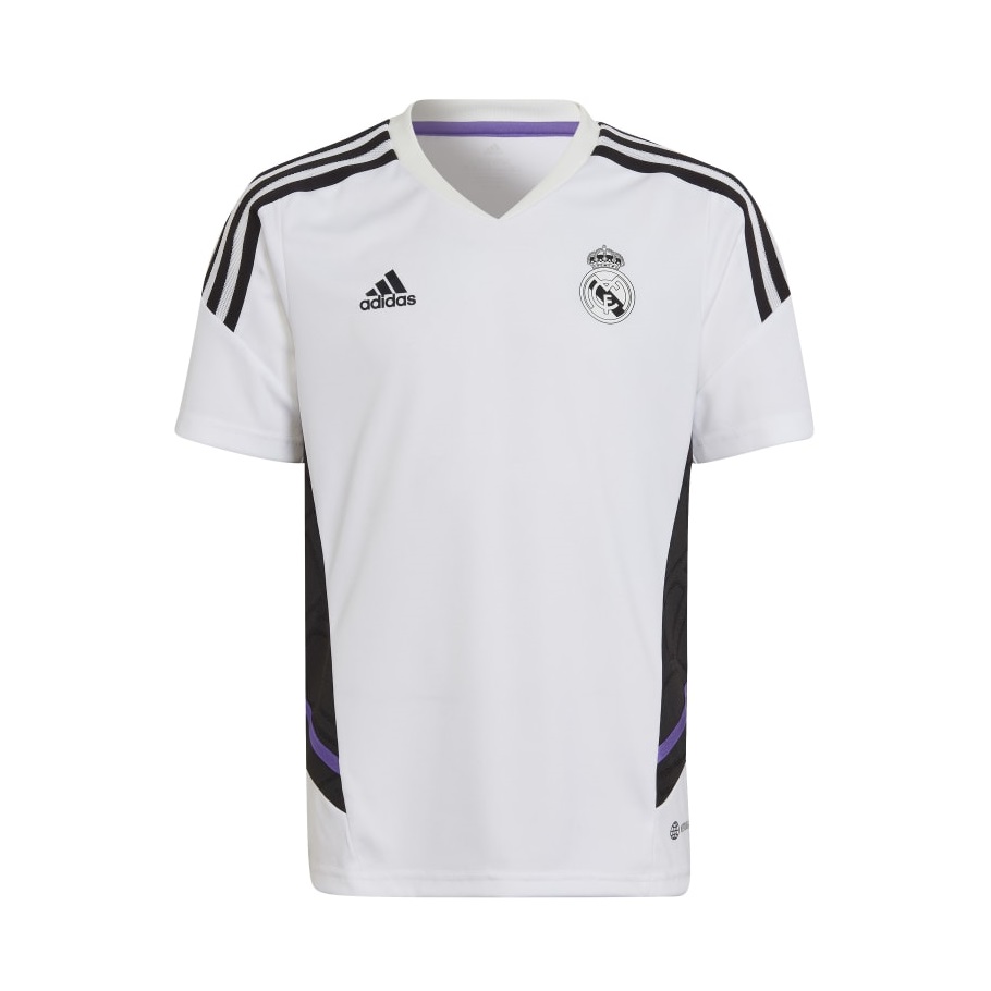 Camiseta Jr entrenamiento Real Madrid Condivo 22 - HG4023 | ferrersport.com | Tienda online deportes