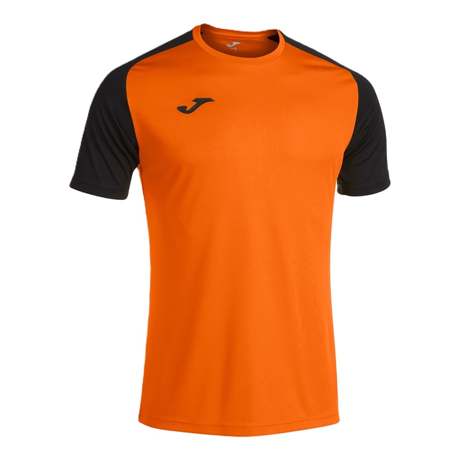 camiseta-manga-corta-joma-academy-iv-naranja-negro-imag1