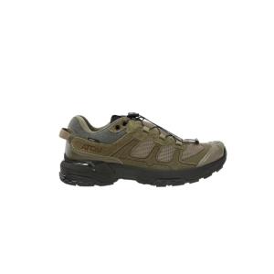 Zapatillas trekking para hombre - Atom Hard-Rally - AT192 - Marrón - Vista lateral 