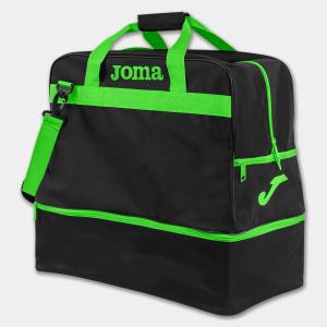 BOLSA DE DEPORTE GRANDE TRAINING III NEGRO VERDE FLÚOR — JOMA — 400007.117
