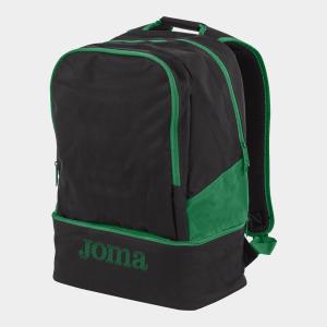 MOCHILA ESTADIO III - NEGRO VERDE — JOMA — 400234.104