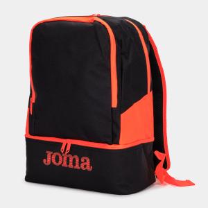 MOCHILA ESTADIO III NEGRO-NARANJA  — JOMA — 400234.120