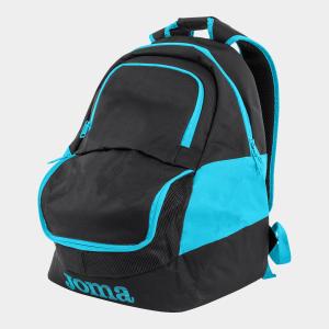 MOCHILA DIAMOND II NEGRO-TURQUESA FLUOR — JOMA — 400235.116