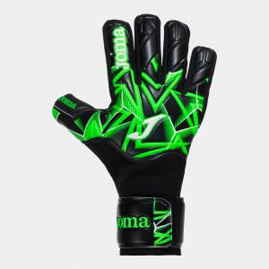GUANTES PORTERO BRAVE NEGRO VERDE FLUOR — JOMA — 401947.117