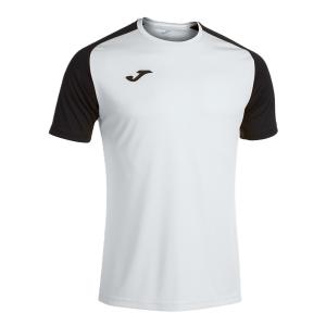 camiseta-manga-corta-joma-academy-iv-blanco-negro-imag1