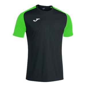 camiseta-manga-corta-joma-academy-iv-negro-verde-imag1