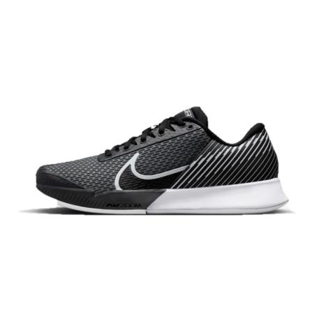 NikeCourt Air Zoom Vapor Pro 2 vista lateral interior, diseño estilizado y refuerzos estratégicos para mayor estabilidad en pista.