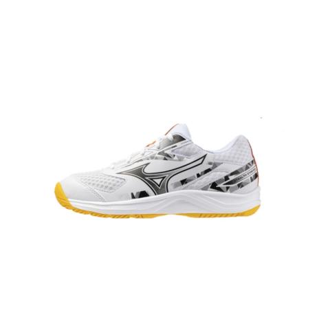 Zapatillas Indoor niño - Mizuno Stealth Star 3 -X1GC250701 - Blanco/Gris-Amarillo