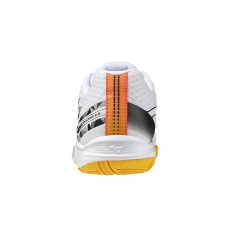 Zapatillas Indoor niño - Mizuno Stealth Star 3 -X1GC250701 - Blanco/Gris-Amarillo