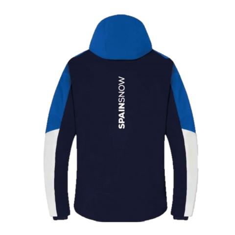 chaqueta - Esquí - hombre - Descente Reign - Selección Española - DWMUGK24 64 - Azul - Blanco