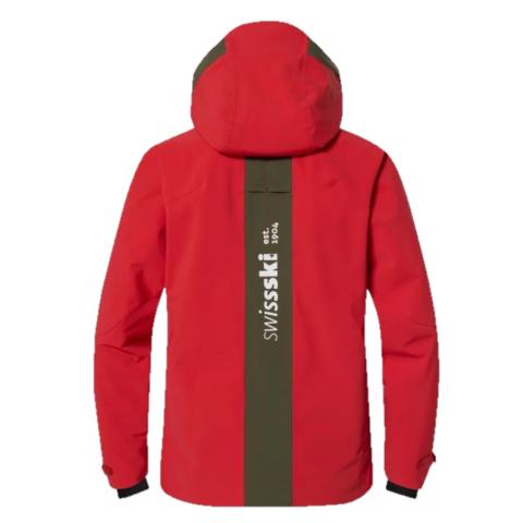 Chaqueta de esquí para hombre - Descente Swiss - DW5FJK02MU RD01 - Rojo