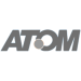 Logo ATOM B/N ATOM logo b/n
