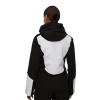 Chaqueta de esquí para mujer - Descente Shoulder Shirring - DWWWGK24 SPW - Blanco - Negro